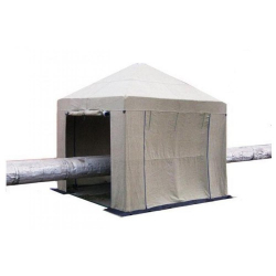 Купить Tent Палатка сварщика 3х3 ( м ) Брезент. Усиленный каркас труба 25мм в Внуково